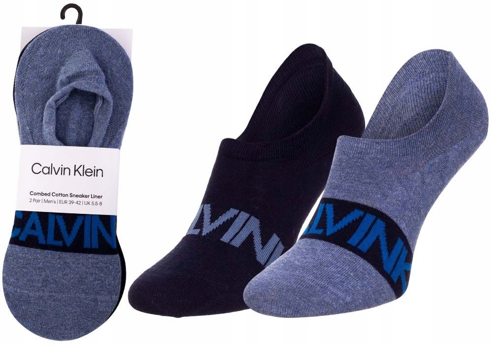 

Calvin Klein Męskie Skarpetki Stopki 2P Roz: 39-42