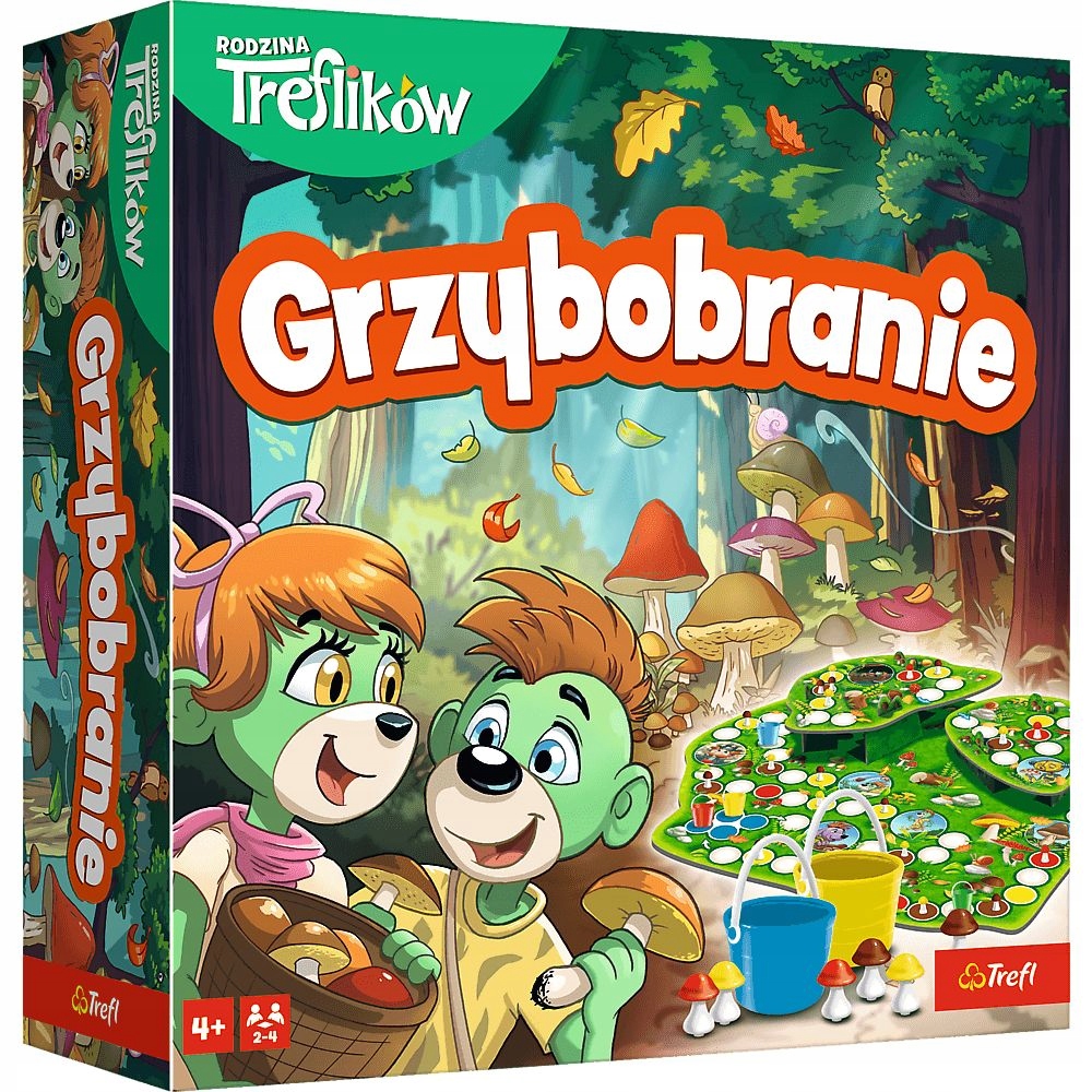 TREFL игра сбор грибов семья Treflik