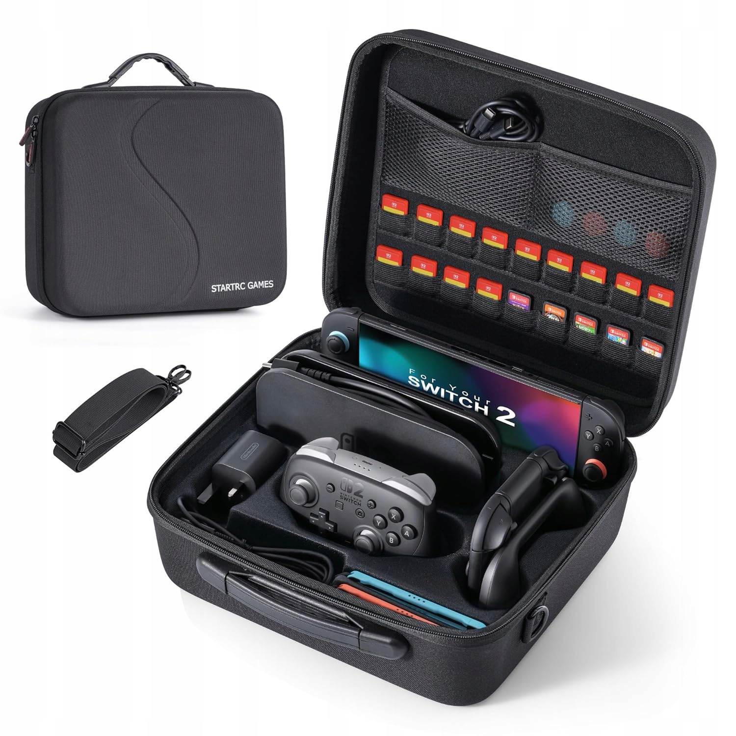 Futerał do przenoszenia Switch 2 do Nintendo Switch 2 (2025) All in One Hard Case