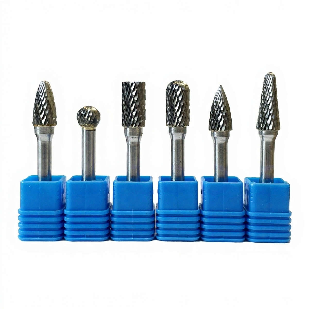 Zestaw frezów pilników obrotowych do metalu 6 x 6 Vhm Hrc 65 6 szt.