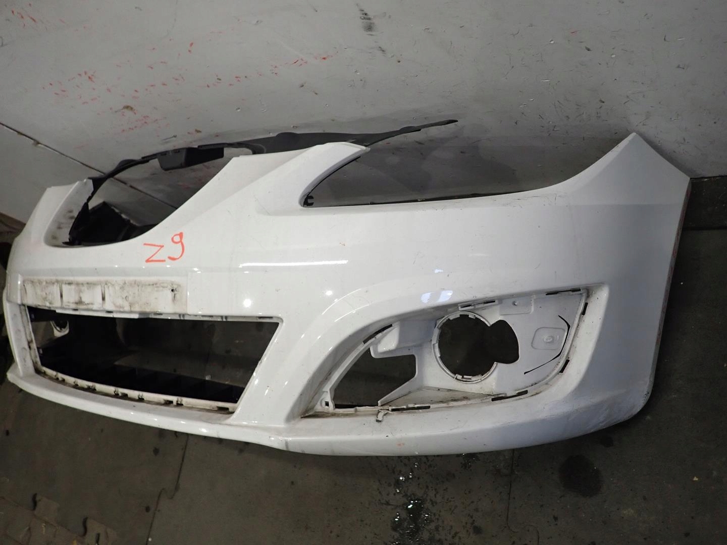 bumper front front SEAT LEON II LIFT 2009- 1P0807221M