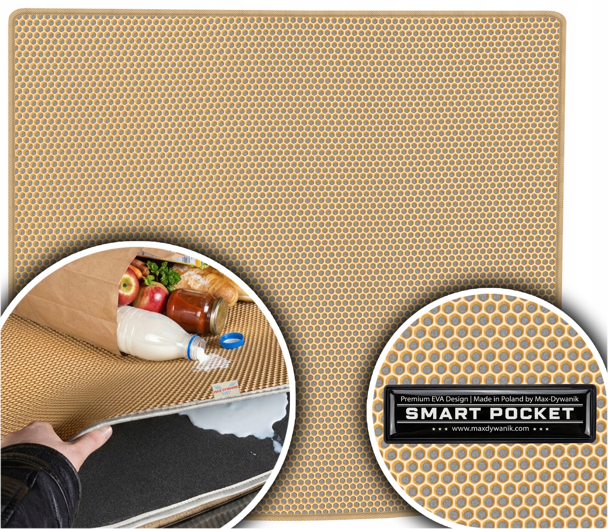 Laguna I Liftback Fl 1994-2001 Vložka do batožinového priestoru Eva Smart Pocket Béžová