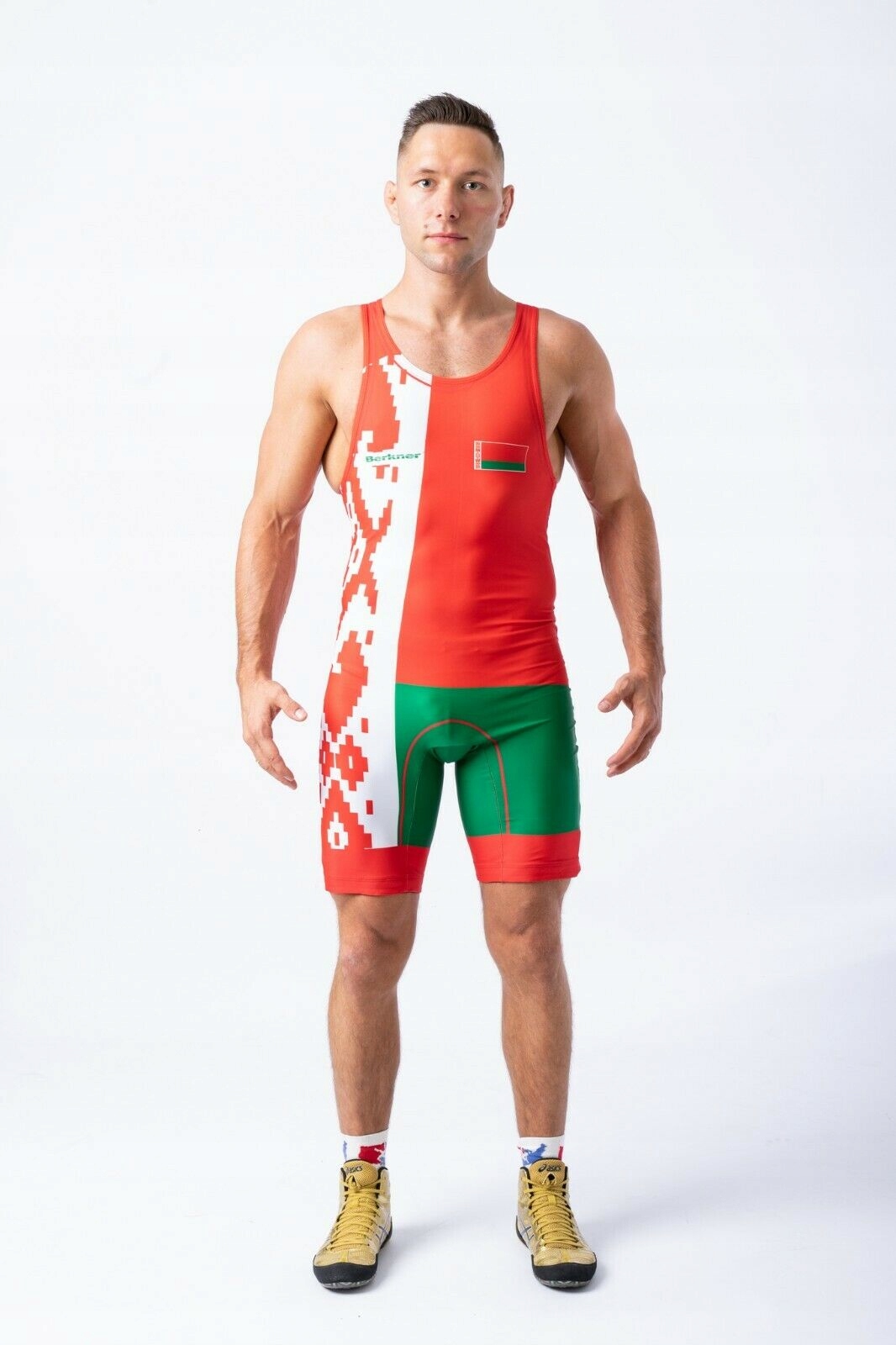 Pánský/chlapecký zápasnický kostým Berkner Belarus