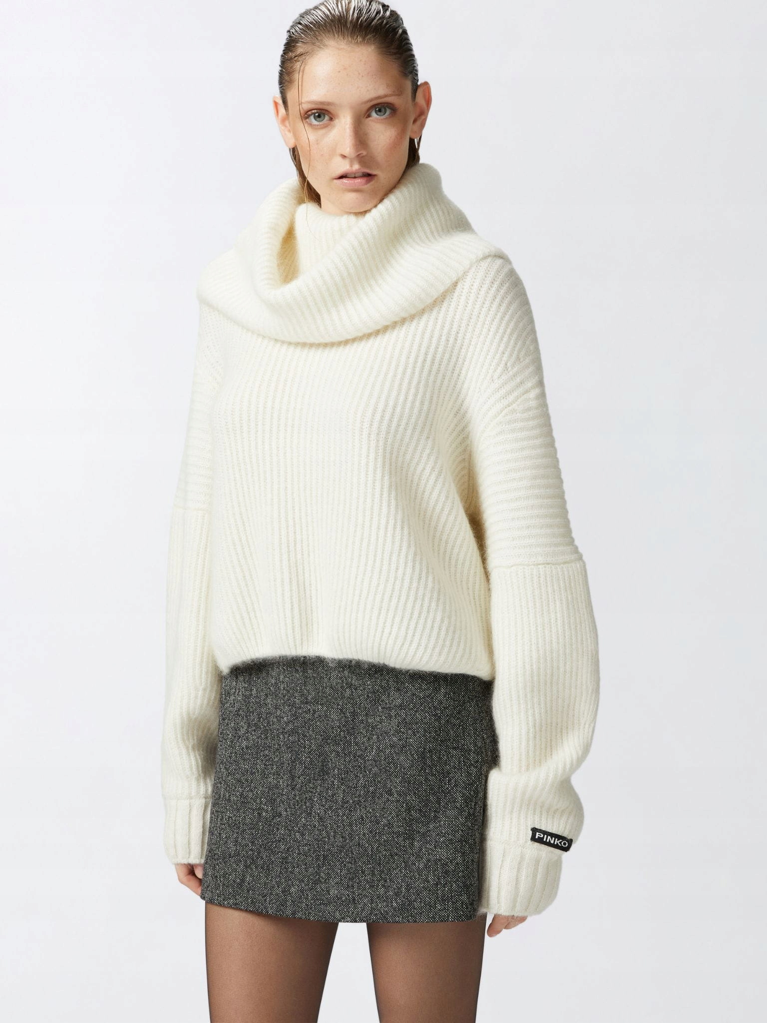 Dámský svetr Pinko 104493 A282 krémový L