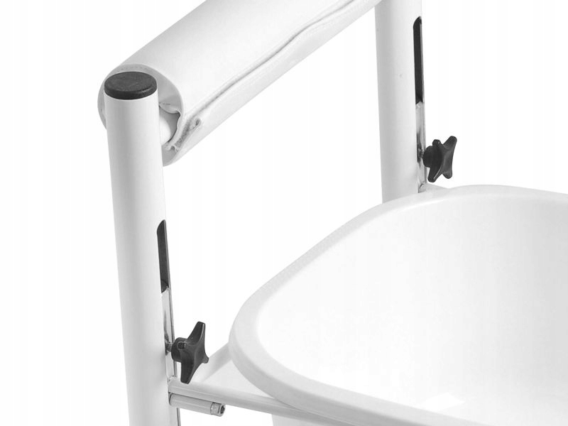 Pedikúrní vanička s nastavitelnou výškou, bílá