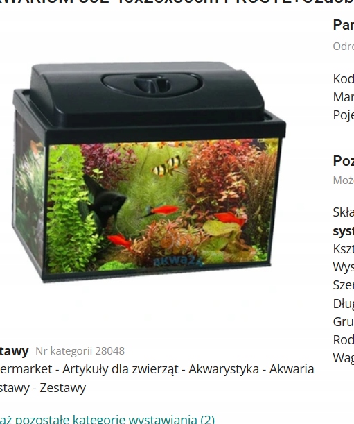 Levně Akvárium Nano 30 L Ica Aqualed Crystal Bílá Sada Led Filtr