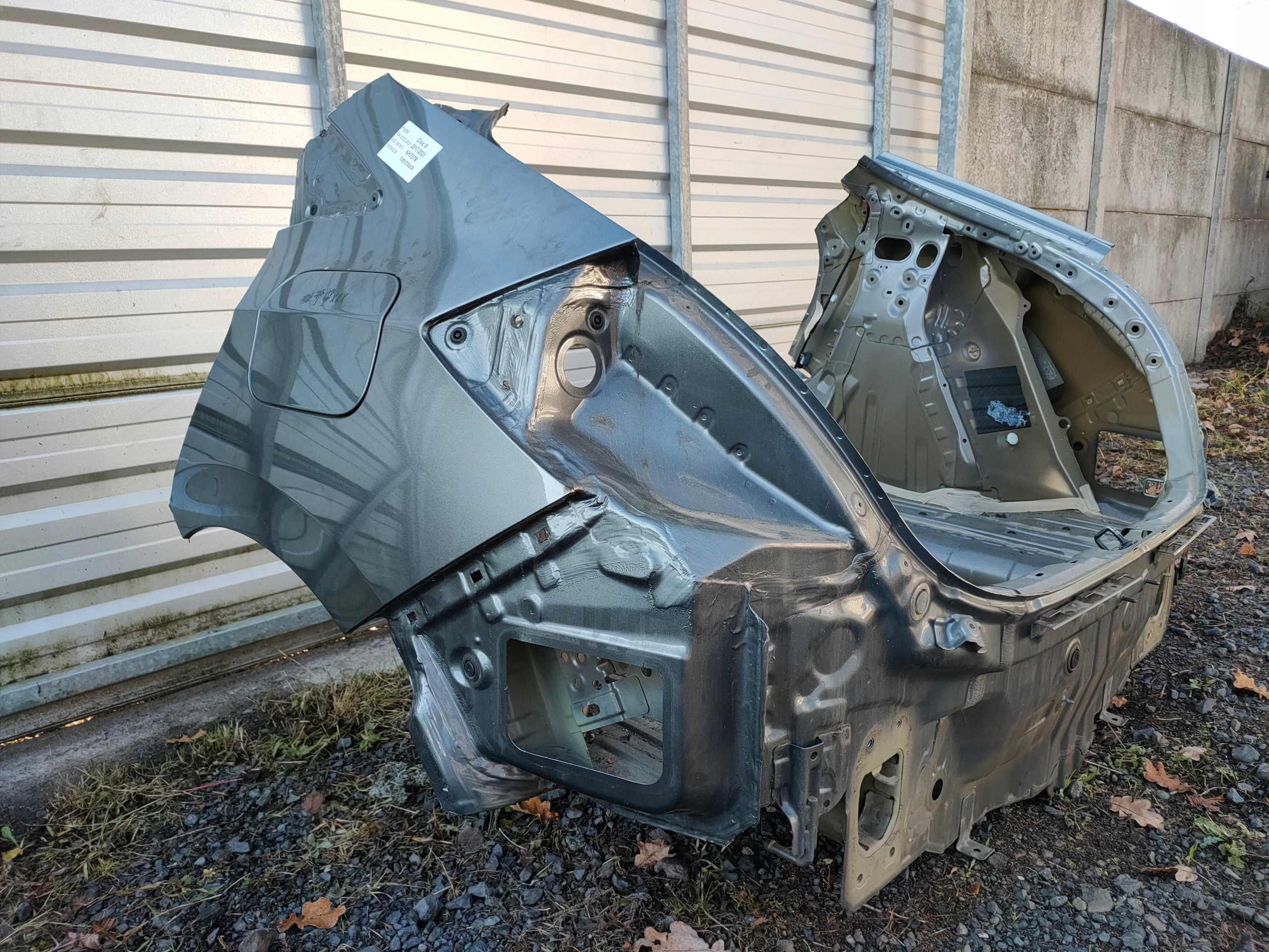 HONDA CIVIC X 17-21 HB 5D rear panel fender right + left + sump KOMPLET