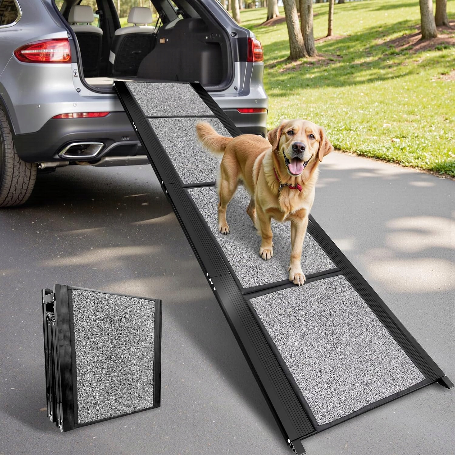 Składana rampa dla psa Gimars, 180x50cm I203