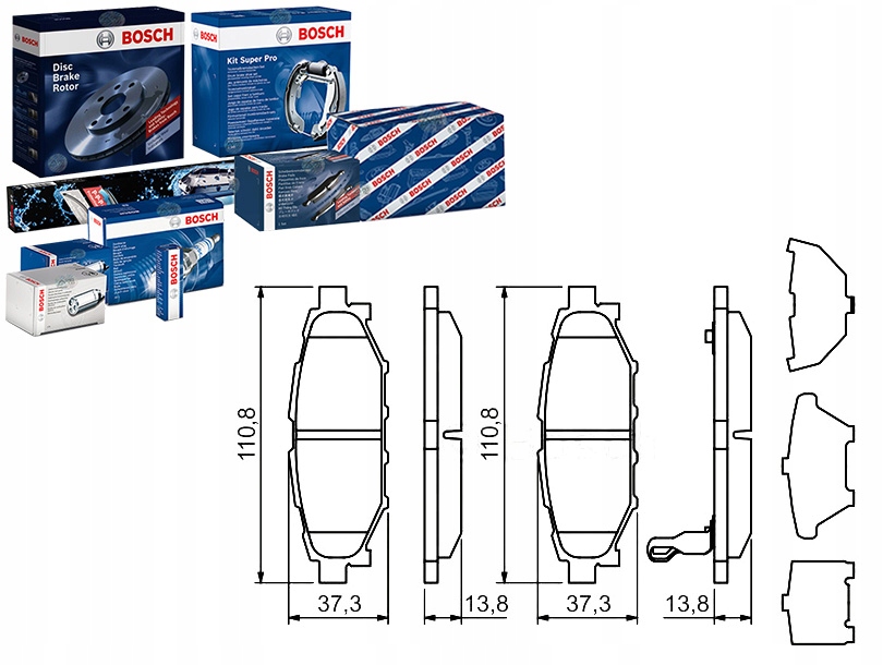 Brzdové Destičky Subaru Zadní Legacy 03 Akce 07-