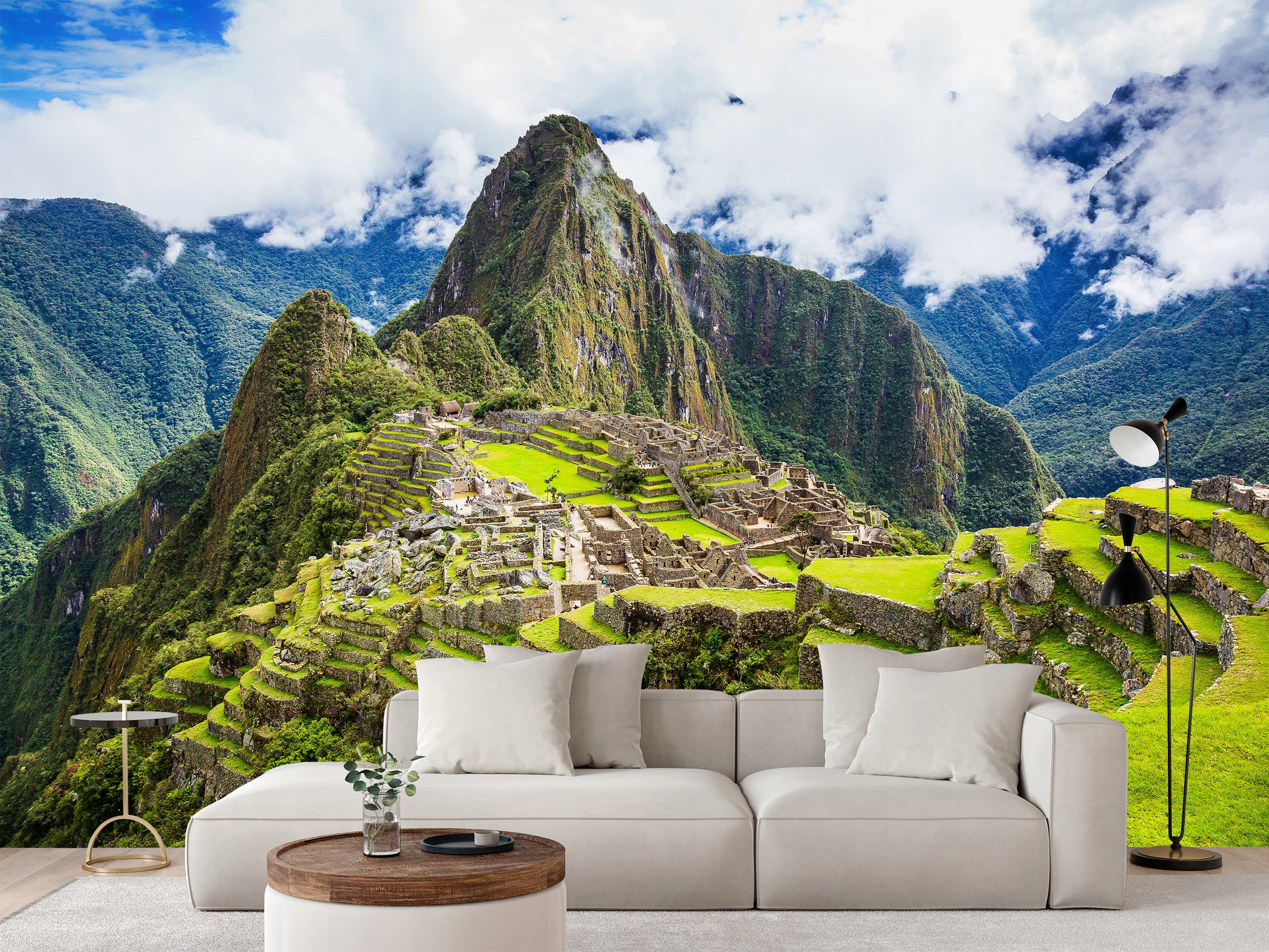 Fototapeta Horský Kajobraz Machu Picchu V Andách V Peru 368 x 280 cm