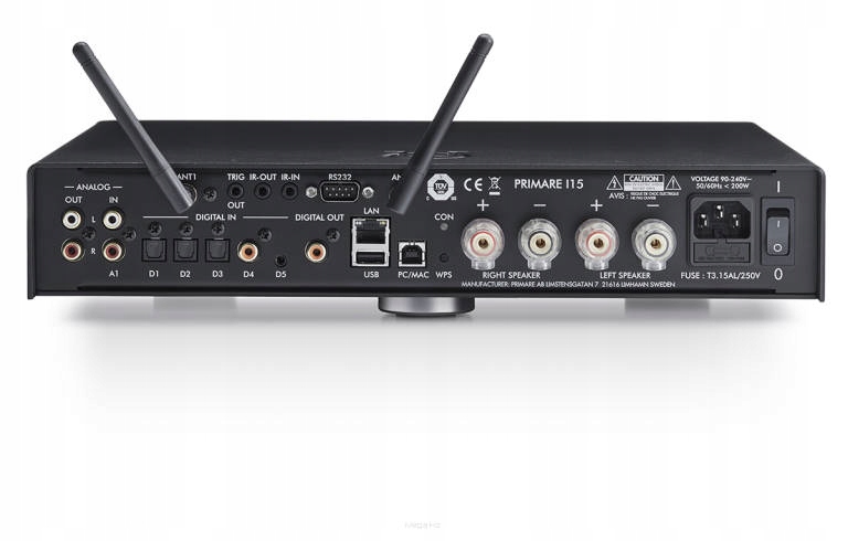 Primare I15 Prisma mkII wzmacniacz stereo z modułem odtwarzacza sieciowego Stan opakowania oryginalne