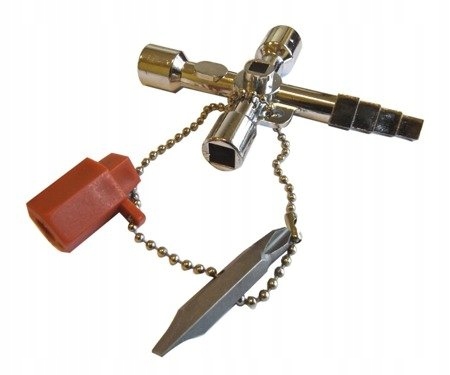 Klucz do szafek szafki technicznych elektrycznych Kod producenta 16946