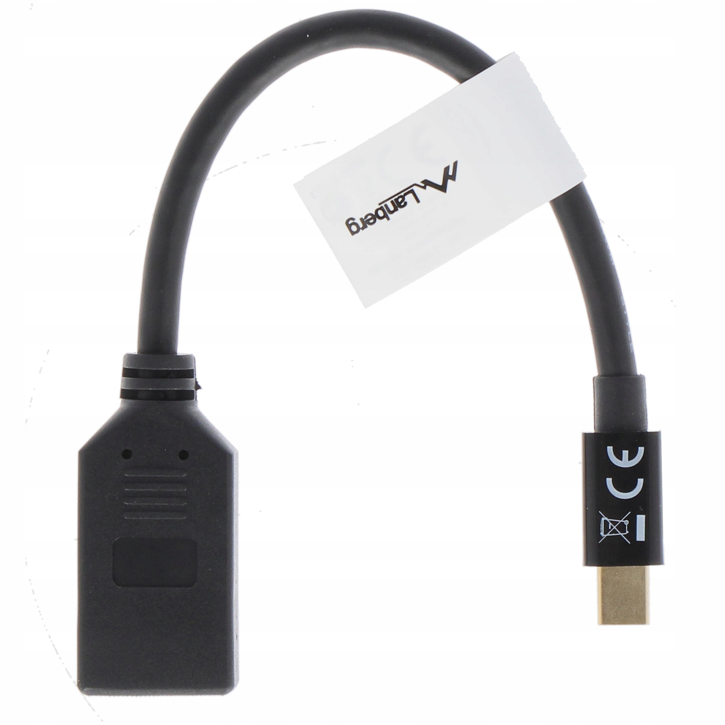 ADAPTER mini DisplayPort do DisplayPort miniDP DP Zastosowanie Video
