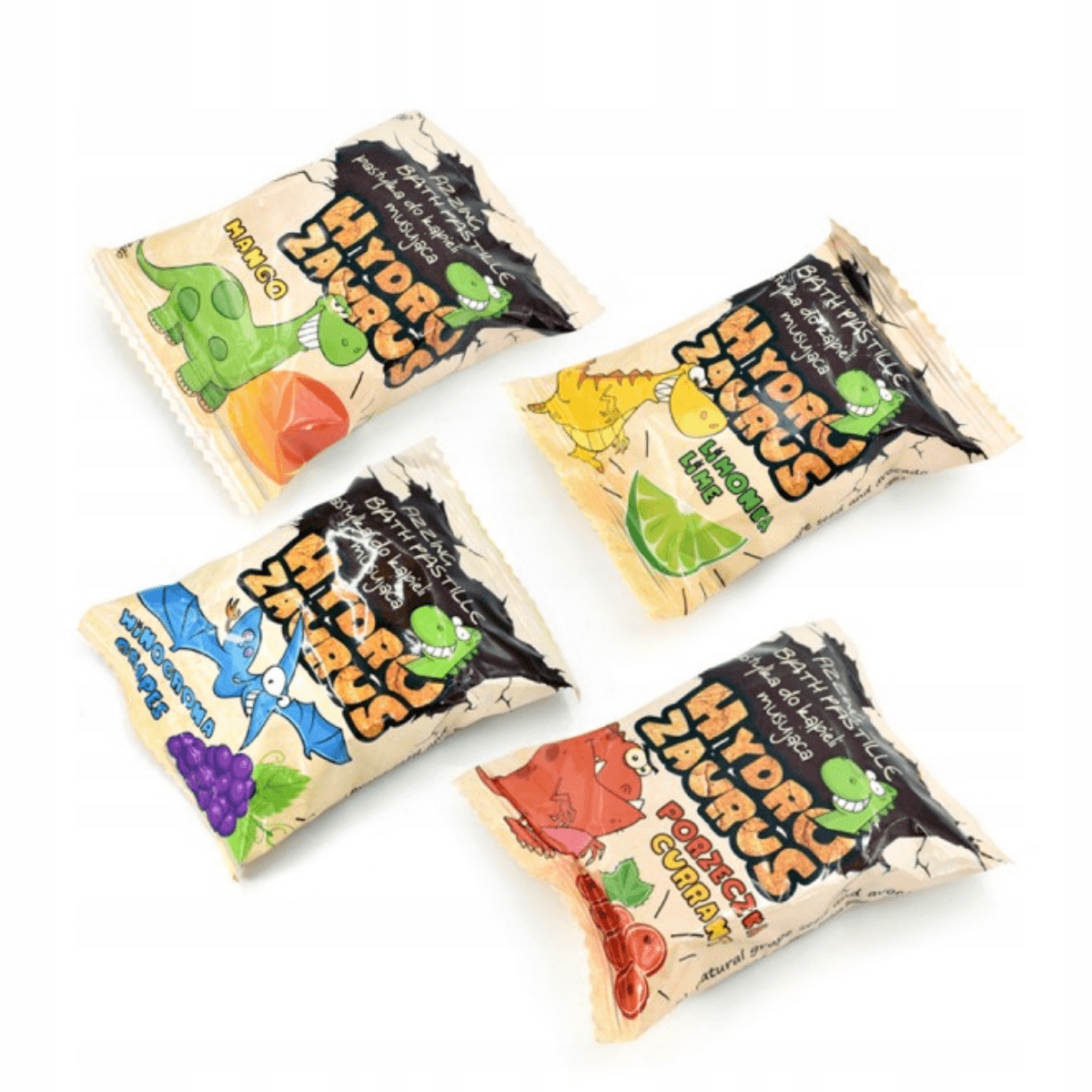 

Hydrozaurus Musujące pastylki do kąpieli 4x40g