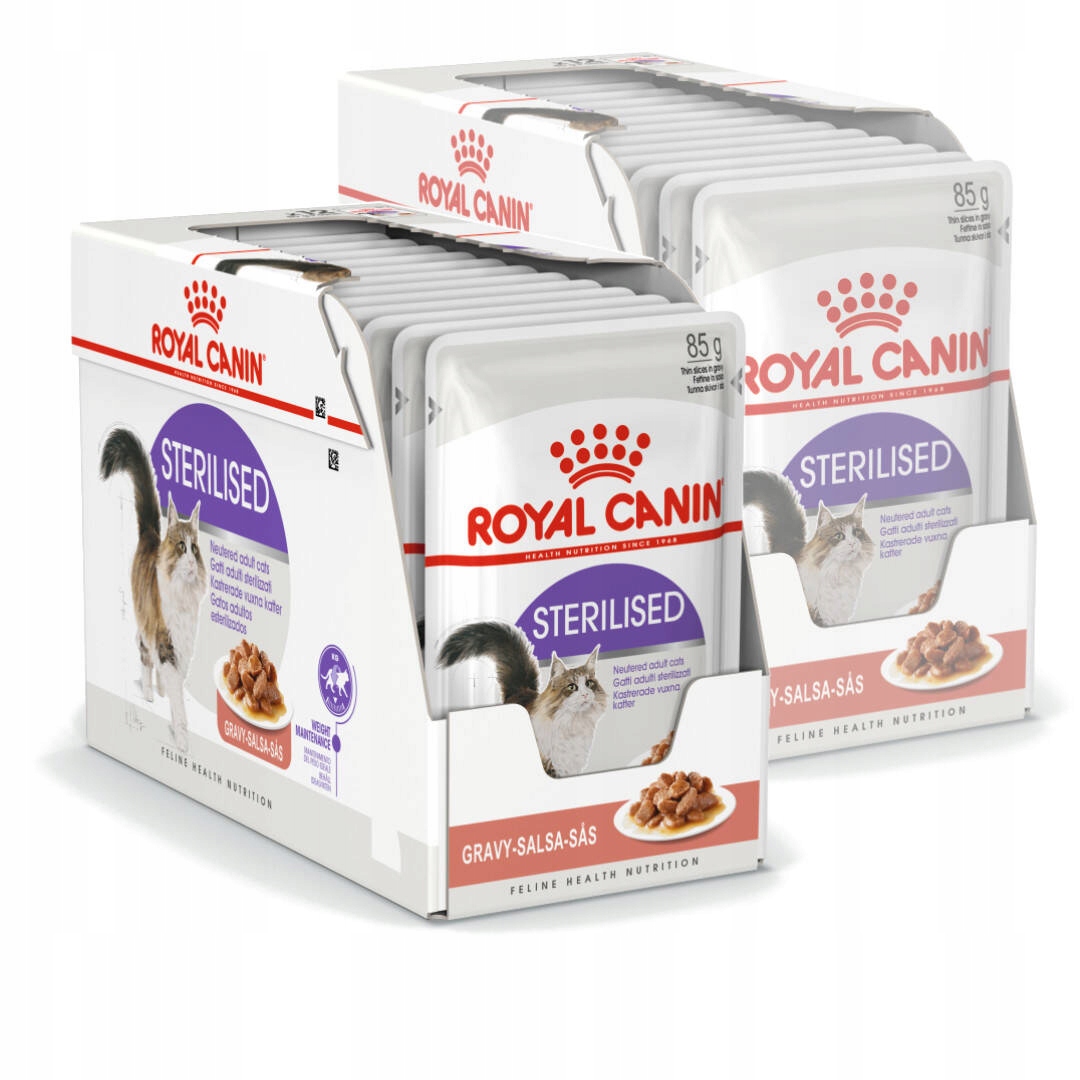 Levně Royal Canin Fhn Sterilised v omáčce 24x85g Mokré Krmivo Pro Kočky