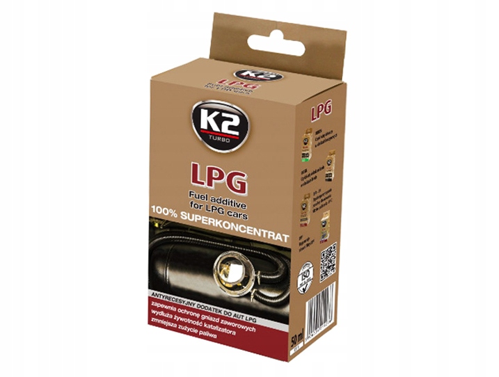 K2 DODATEK DO PALIWA Z INSTALACJĄ GAZOWĄ LPG