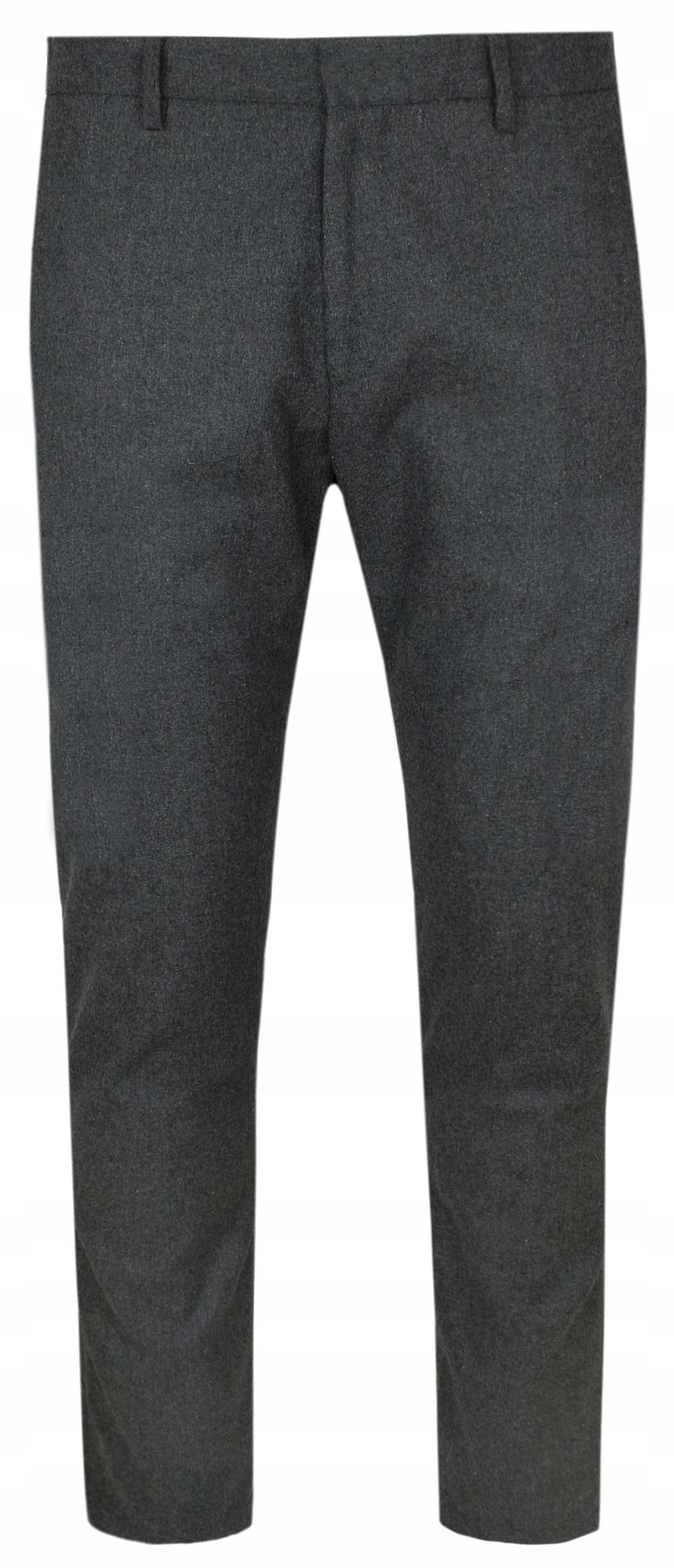 Elegantní kalhoty Otto Kern s příměsí vlny Grafitové 38/34
