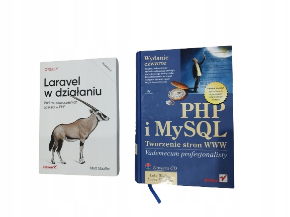 Laravel w działaniu + PHP i MySQL Vademecum IV