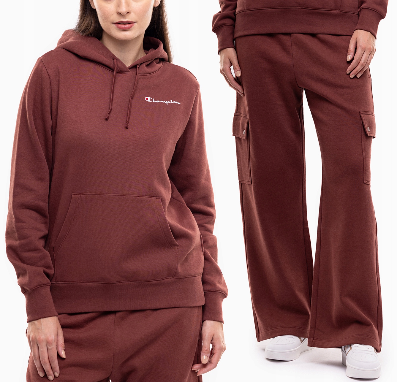 Champion teplákovka dámská tepláková souprava sportovní mikina hoodie kalhoty vel. Xs