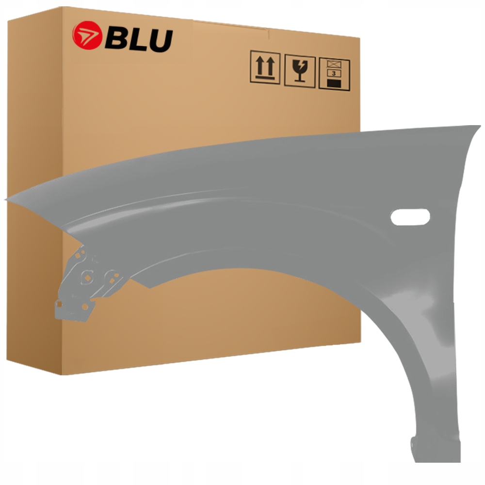 Blu blatník Seat Altea XL LS7U levý stříbrný 06-15 přední pozink GrauSombra