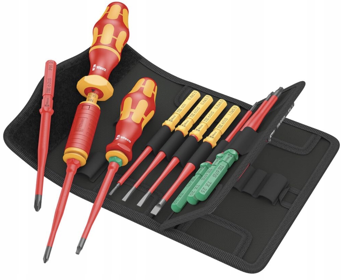 Wera wkrętaki Vde 16 Torque 1,2-3,0 Nm extra slim 1 Tool Finder 16 części