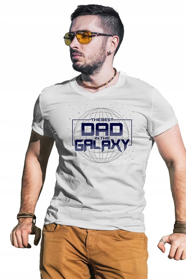

Koszulka dla ojca The Best Dad In The Galaxy XL
