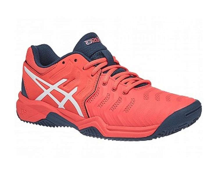Buty tenisowe dla dzieci Asics Gel Resolution 7 Clay Gs Junior Papaya 32,5