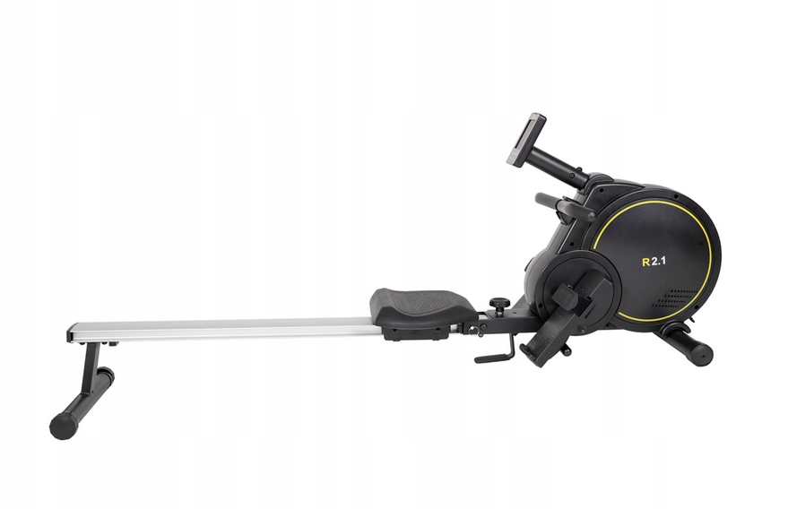 Wioślarz mechaniczny dźwigowy 8TIMES3 sprzęt fitness 16 programów Rodzaj - system oporu mechaniczny