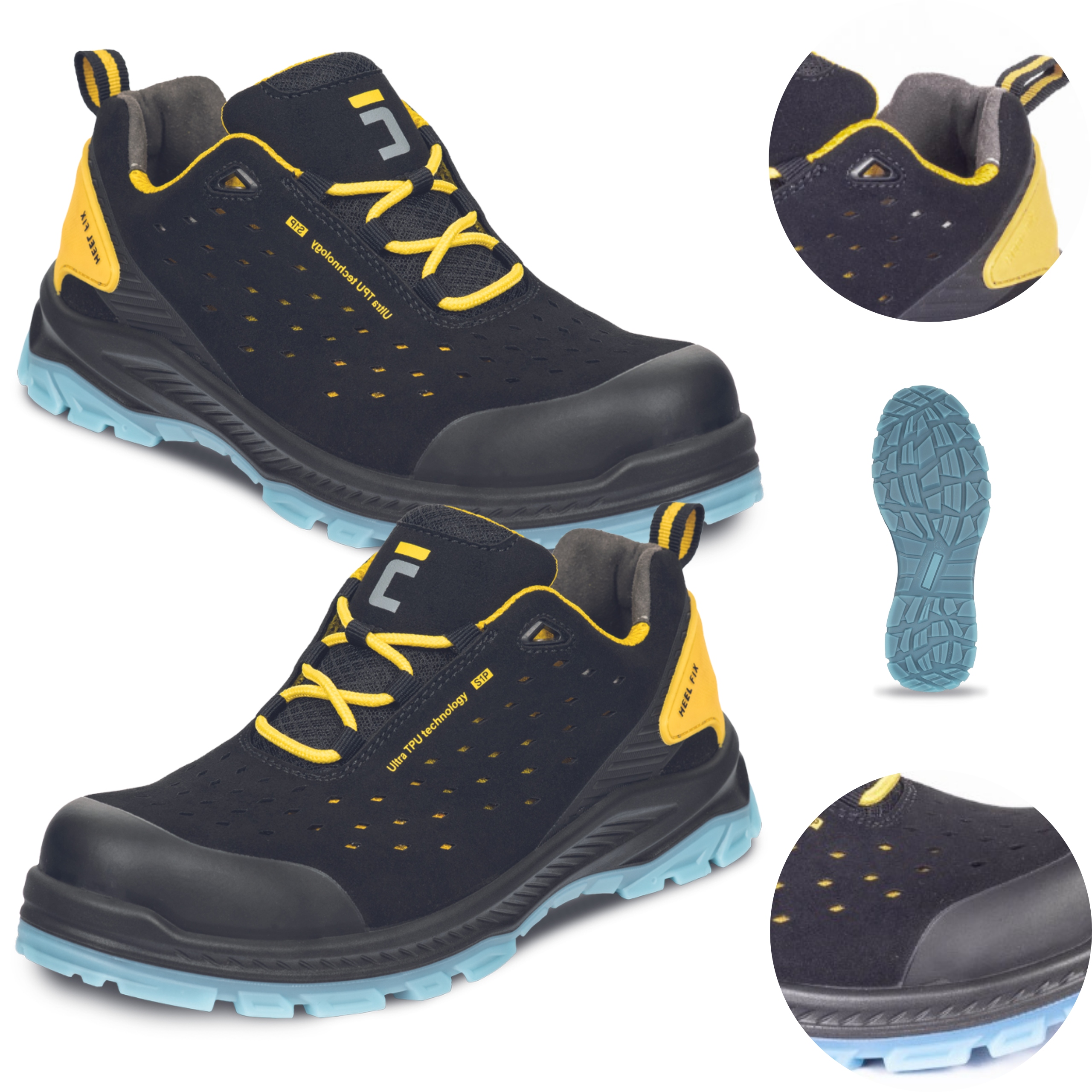 Buty robocze ultralekkie sportowe Cerva Halwill Pro Mf Esd S1PS Sr r.42