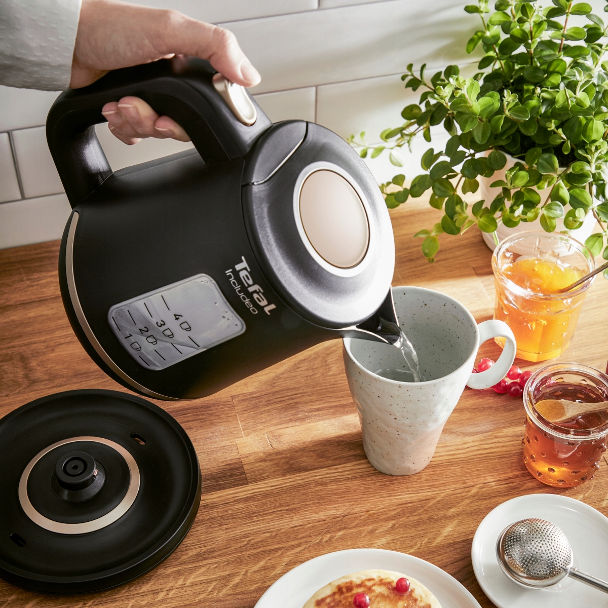 TEFAL 1L Electric Kettle, Non-Slip Handle, Rotating Base, Filter, 2400W — miniatura 12