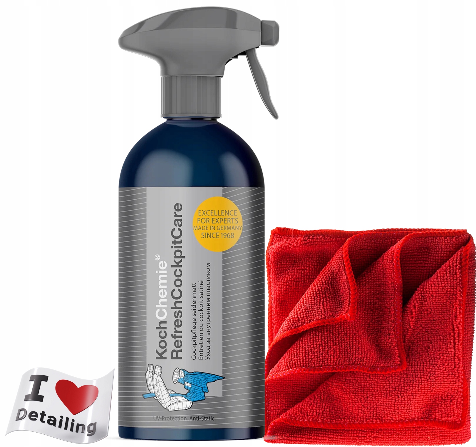 KOCH CHEMIE Refresh CockpitCare Plastiki 500ml