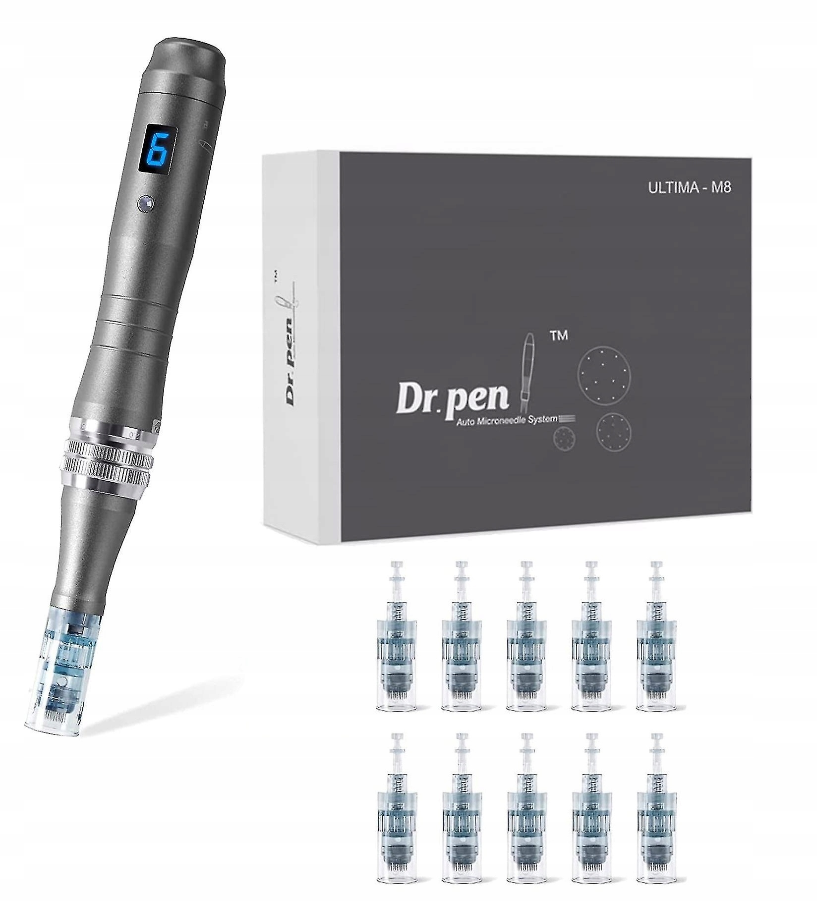 Dermapen Dr Pen Pro Ultima M8-W M8W Bezprzewodowy Do Mezo 10 Kartridż