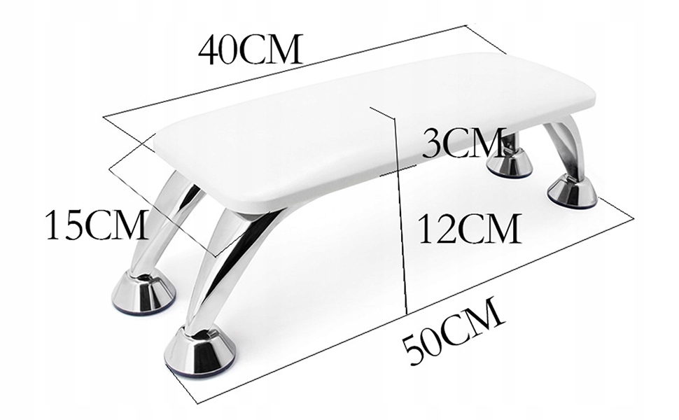 PODSTAWKA PODKŁADKA poduszka pod dłoń rękę do manicure pedicure na nóżkach Marka Ovee