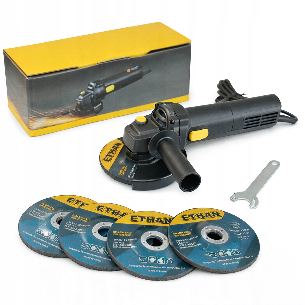 Úhlová Bruska Bruska 950 W 12000 r/min Kotouče 5 ks 125 mm x 6.0