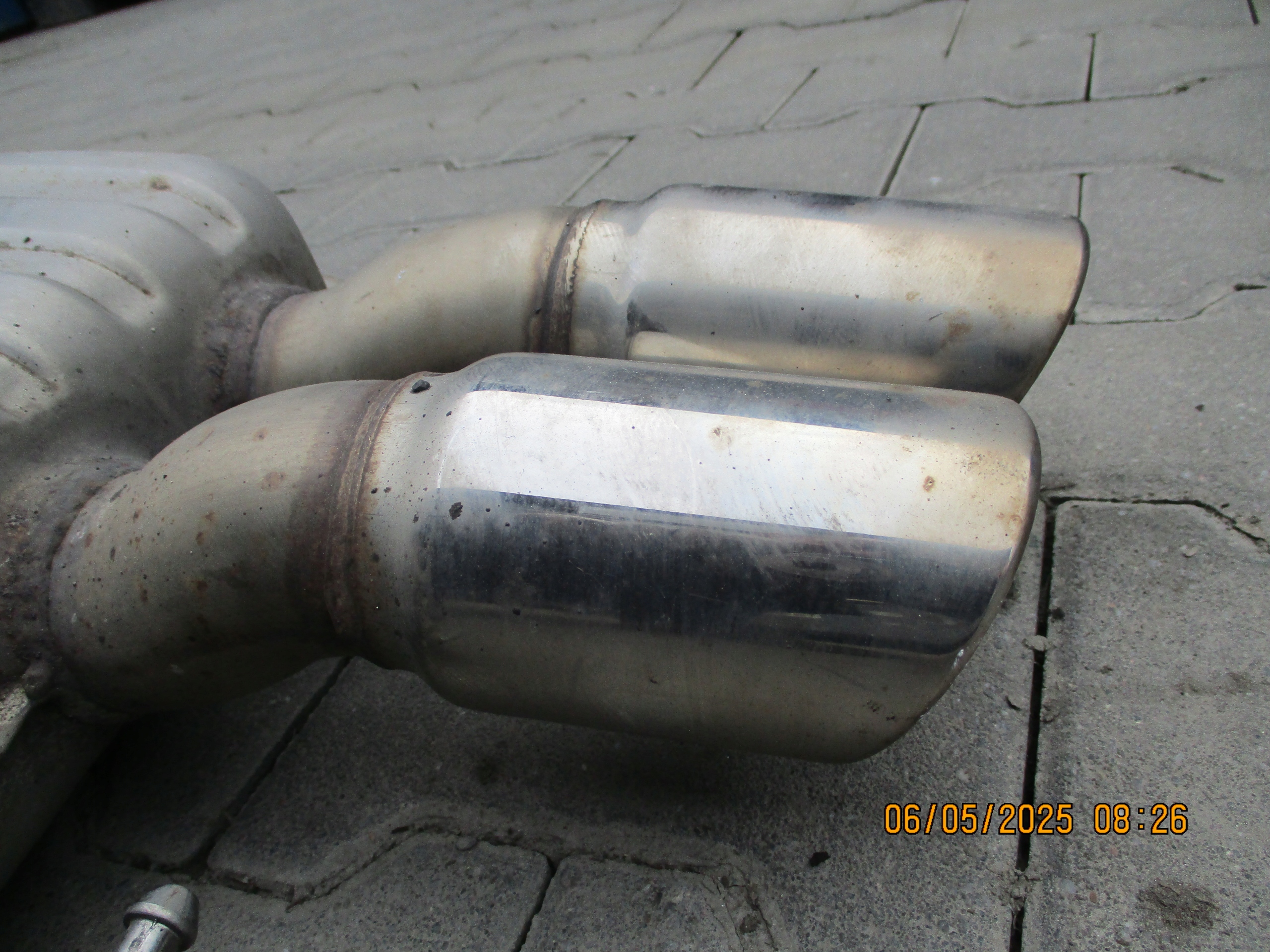 muffler, exhaust JAGUAR F PACE 2,0D 82Z96175
