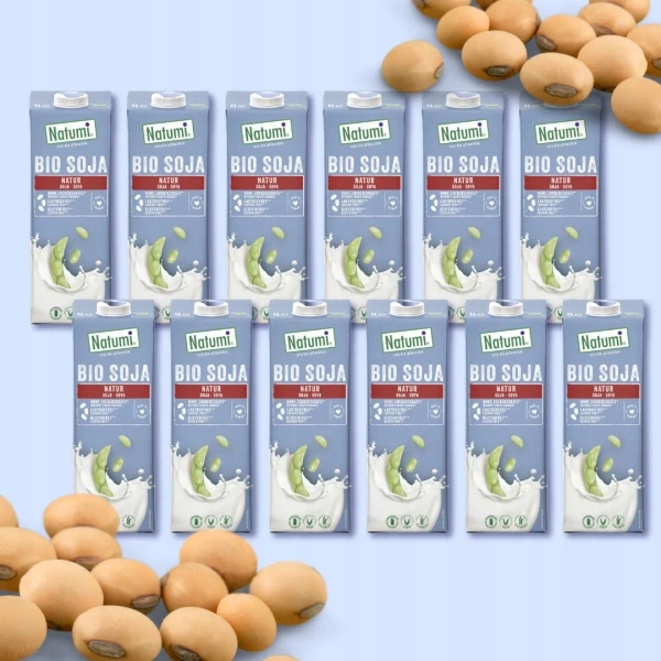 Napój Sojowy Naturalny 12x1L Natumi