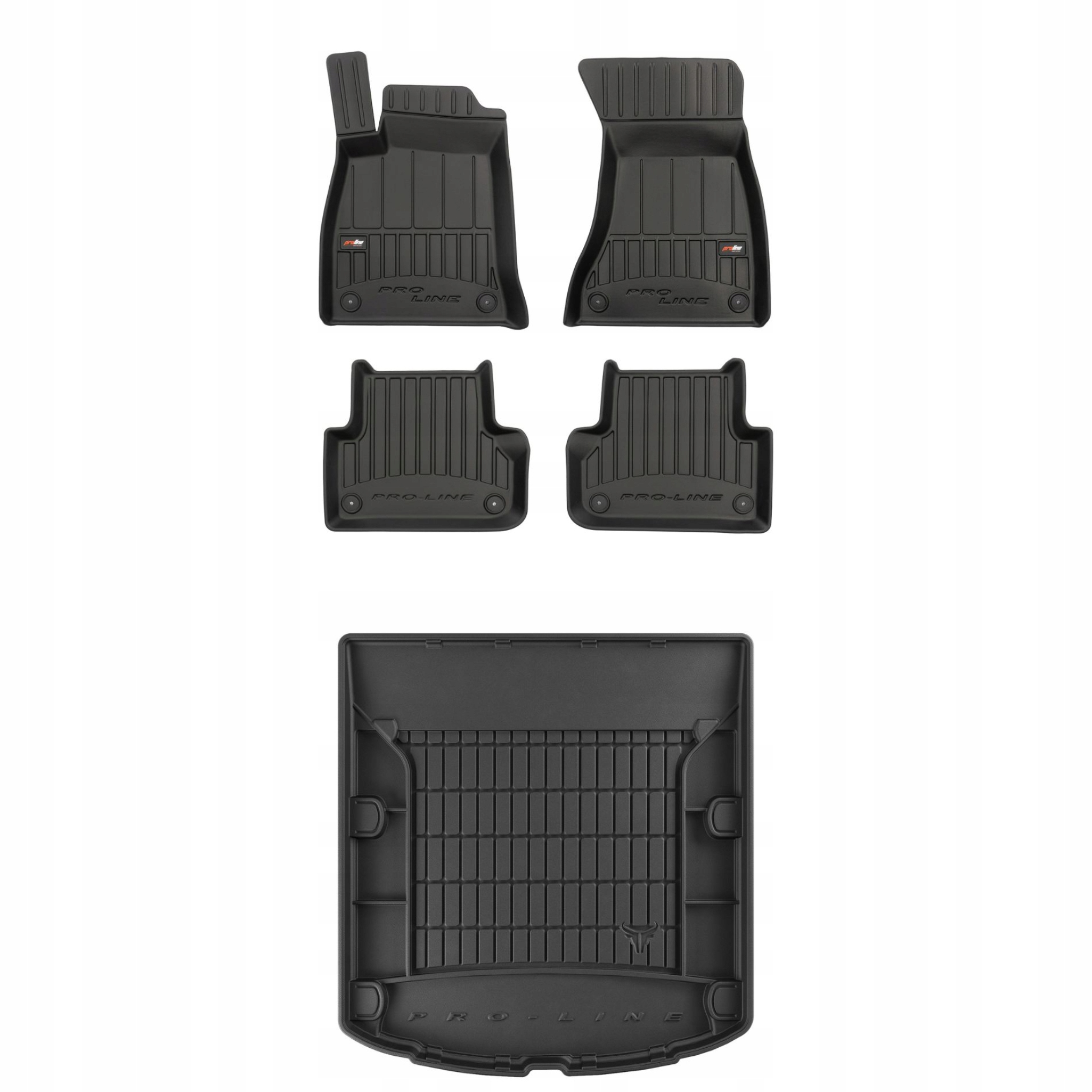 Sada gumových kobercov a rohoží pre Audi A5 Sportback F5