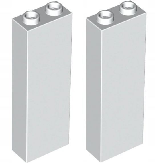 

Lego Klocek 1x2x5 Biały/White (2454/245401) 2szt.