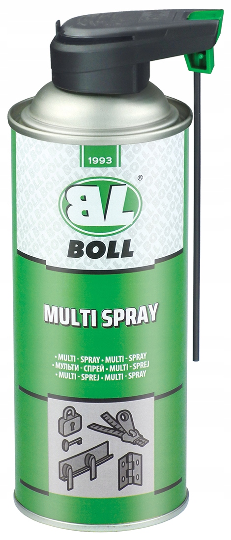 

Boll Multi Spray Smaruje Czyści Zabezpiecza 400ML