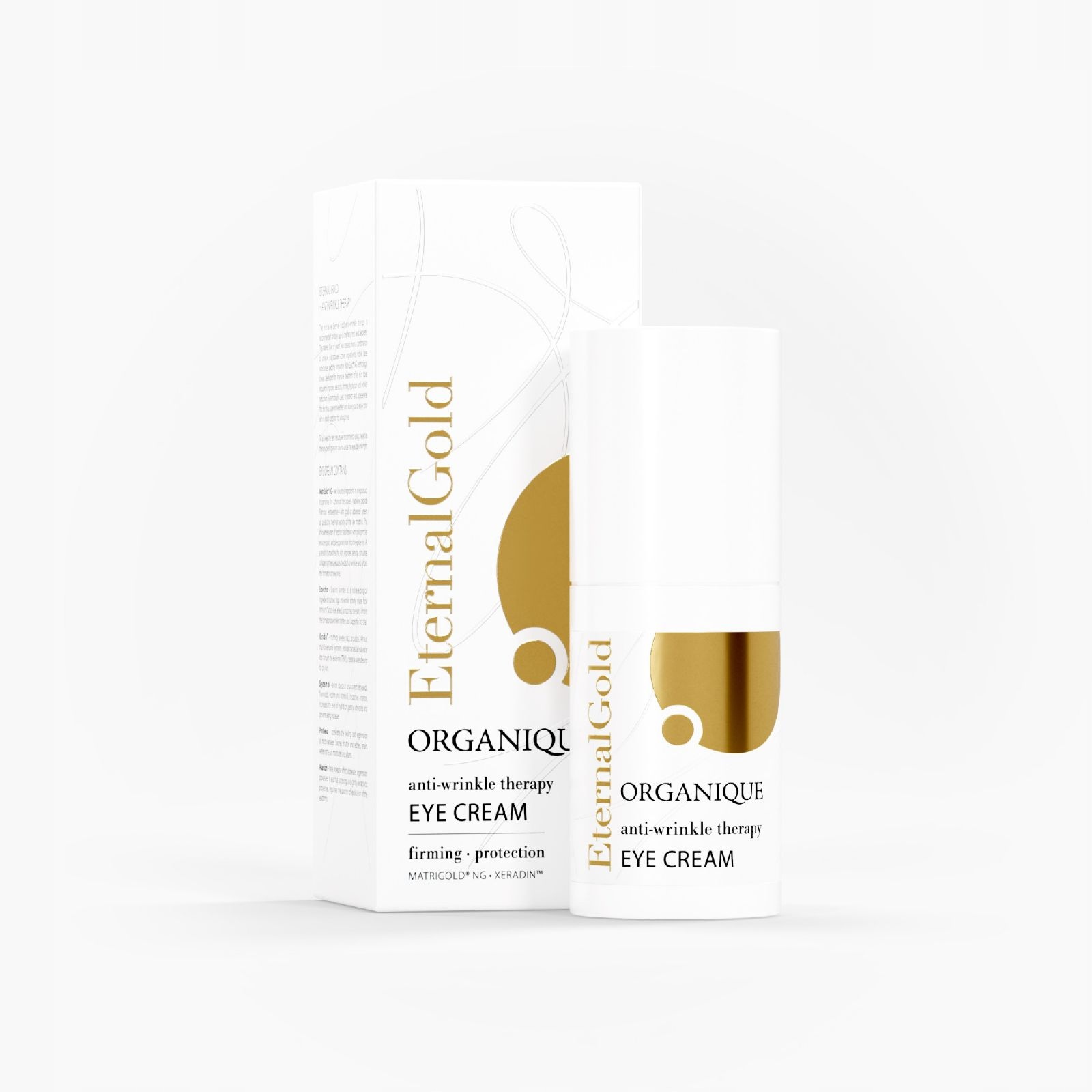 Organique Eternal Gold Protivráskový Krém Pod Oči 30 ML