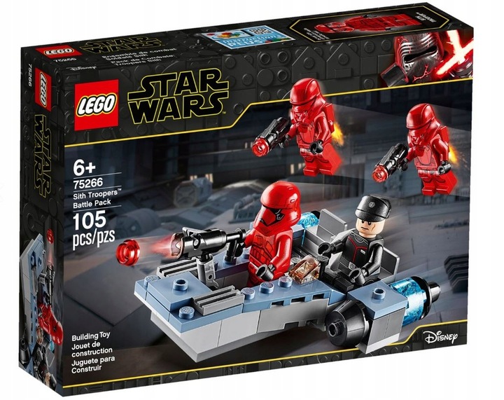 Lego 75266 Star Wars Zestaw bitewny żołnierzy Sithów zestaw zabawa