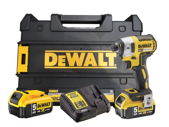 Dewalt Akumulátorový Šroubovák DCF887P2 1/4" 18V 2 x 5Ah Nabíječka