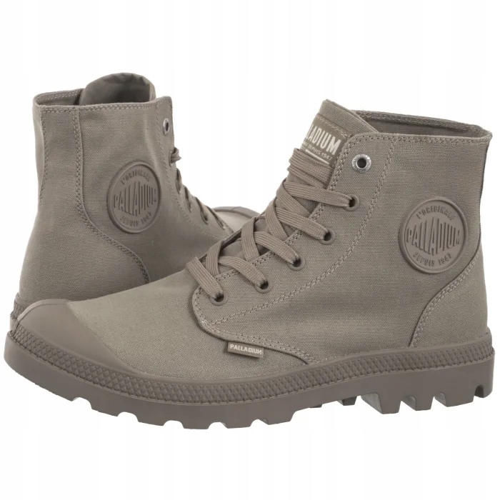 Boty Tenisky Palladium Mono Chrome Vintage Khaki 73089-272-M Zelené