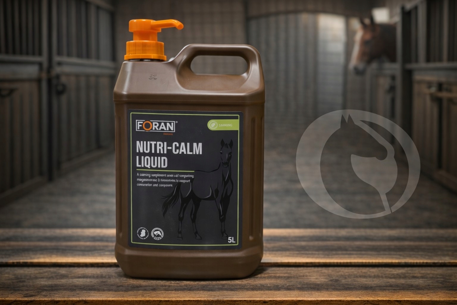 Spokój koncentracja Nutri-calm suplement płyn układ nerwowy syrop Foran 5L