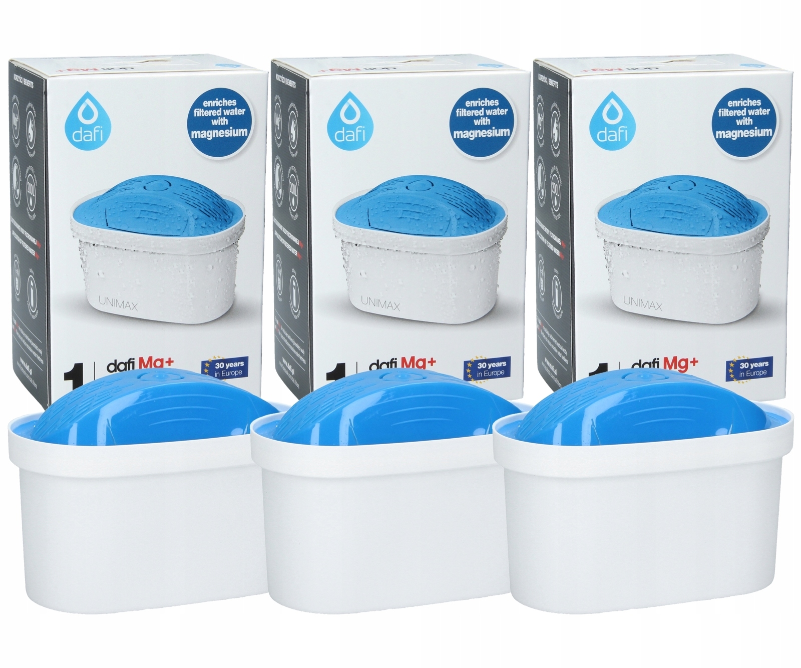 

Wkład Filtr dzbanka Dafi Unimax Mg+ Brita 3szt