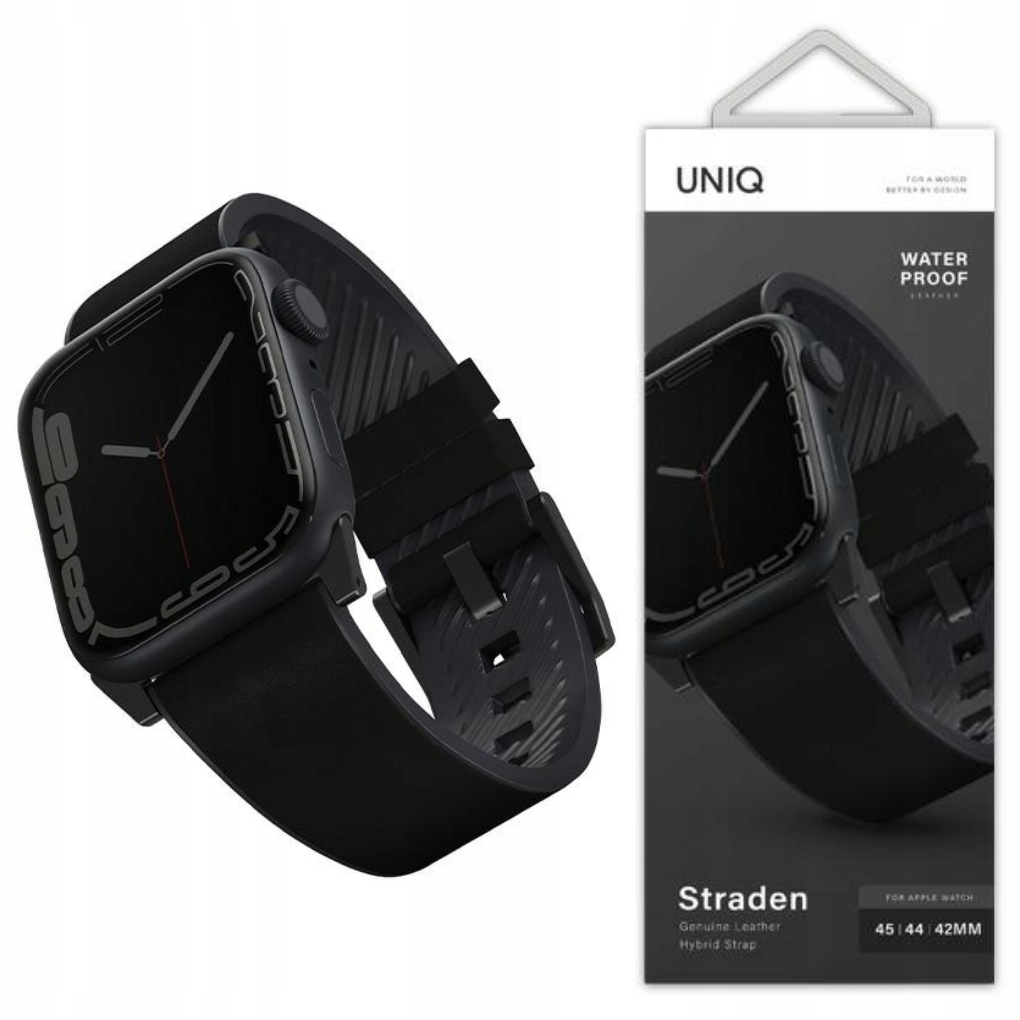 

Uniq Pasek Skórzany do Apple Watch 42 44 45 49 mm