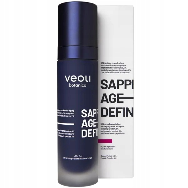 Veoli Botanica Sapphire Age-Definer – liftingová a remodelační maska na obličej