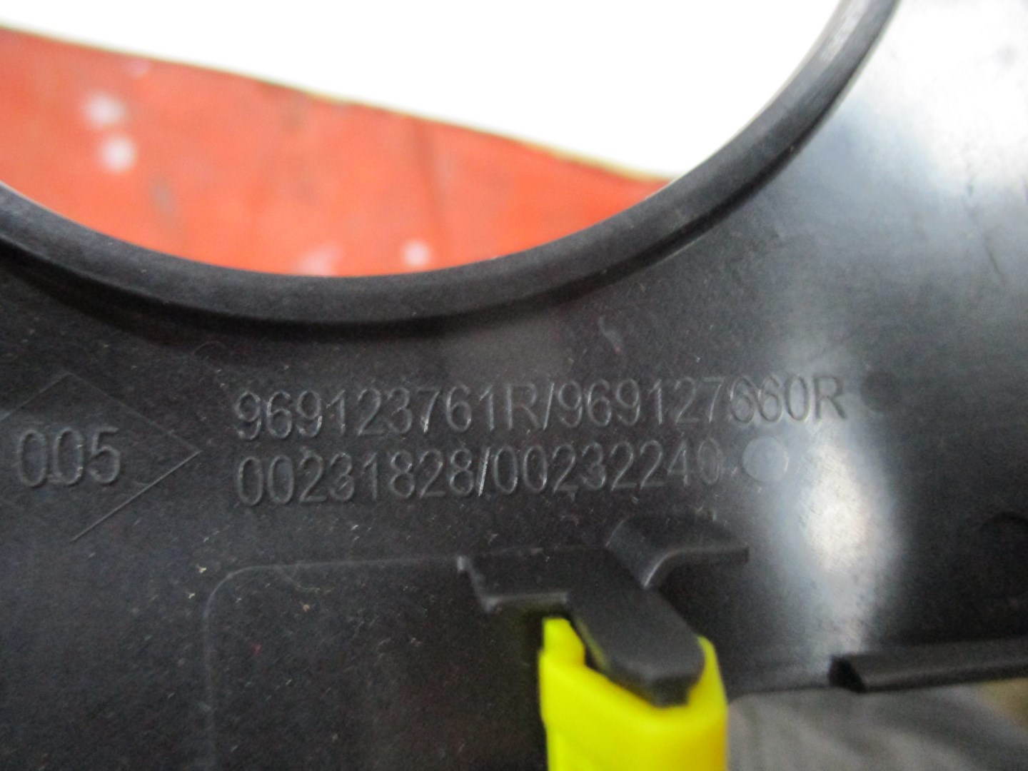 cap PANEL TUNELU sleeve RENAULT KADJAR