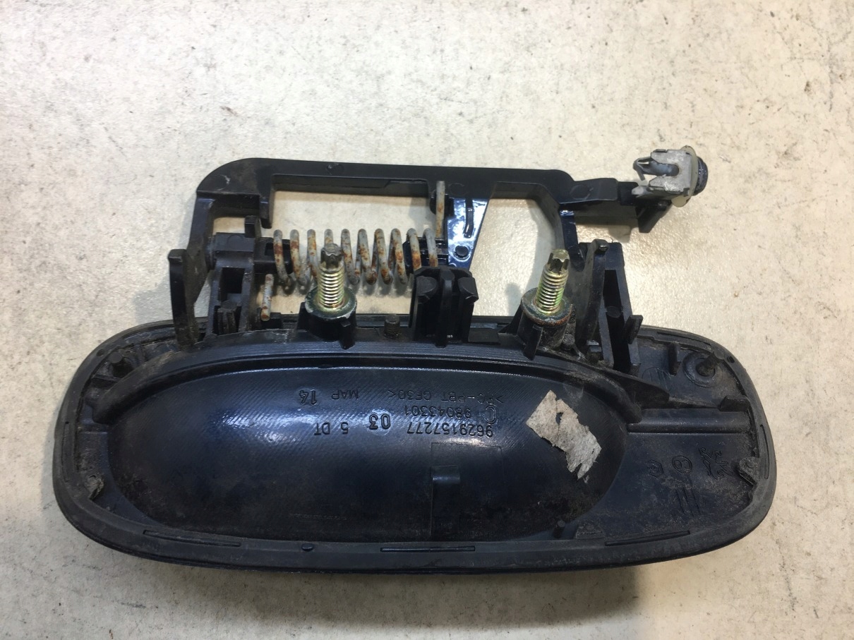 handle exterior right rear part PEUGEOT 607