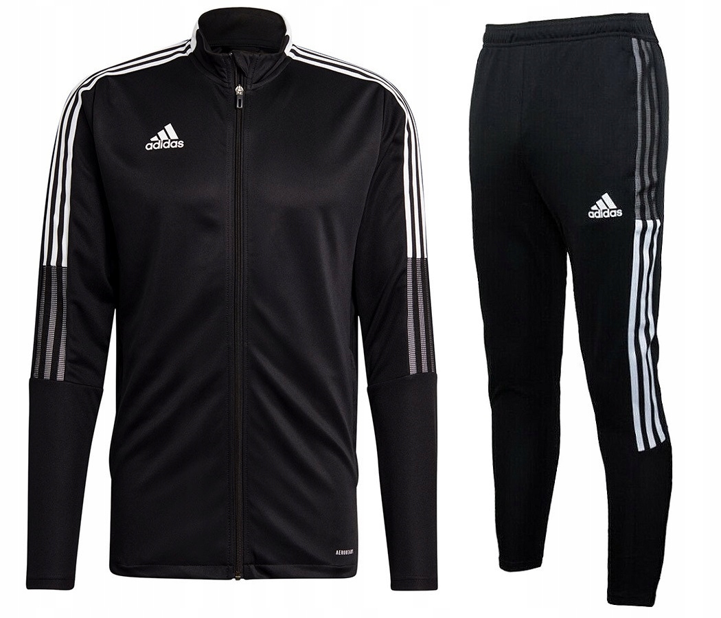 

Adidas Dres Komplet Męski Spodnie Bluza Tiro 21 L
